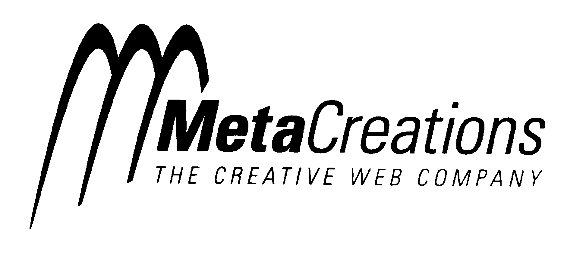 Trademark Logo METACREATIONS - THE CREATIVE WEB COMPANY