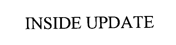 Trademark Logo INSIDE UPDATE