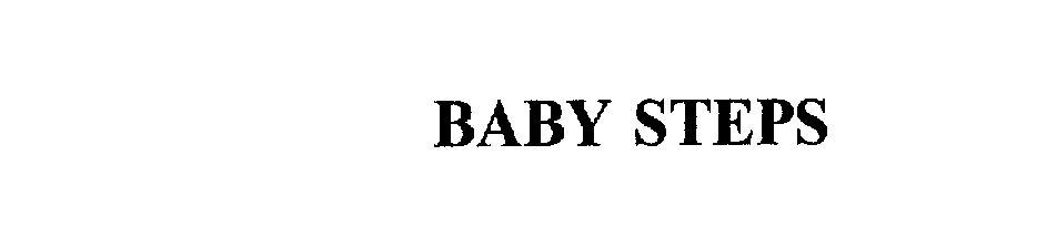 Trademark Logo BABY STEPS