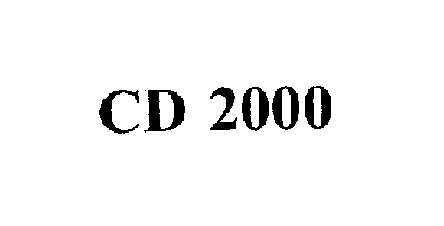 Trademark Logo CD 2000