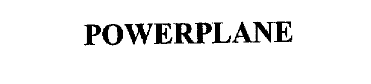 Trademark Logo POWERPLANE