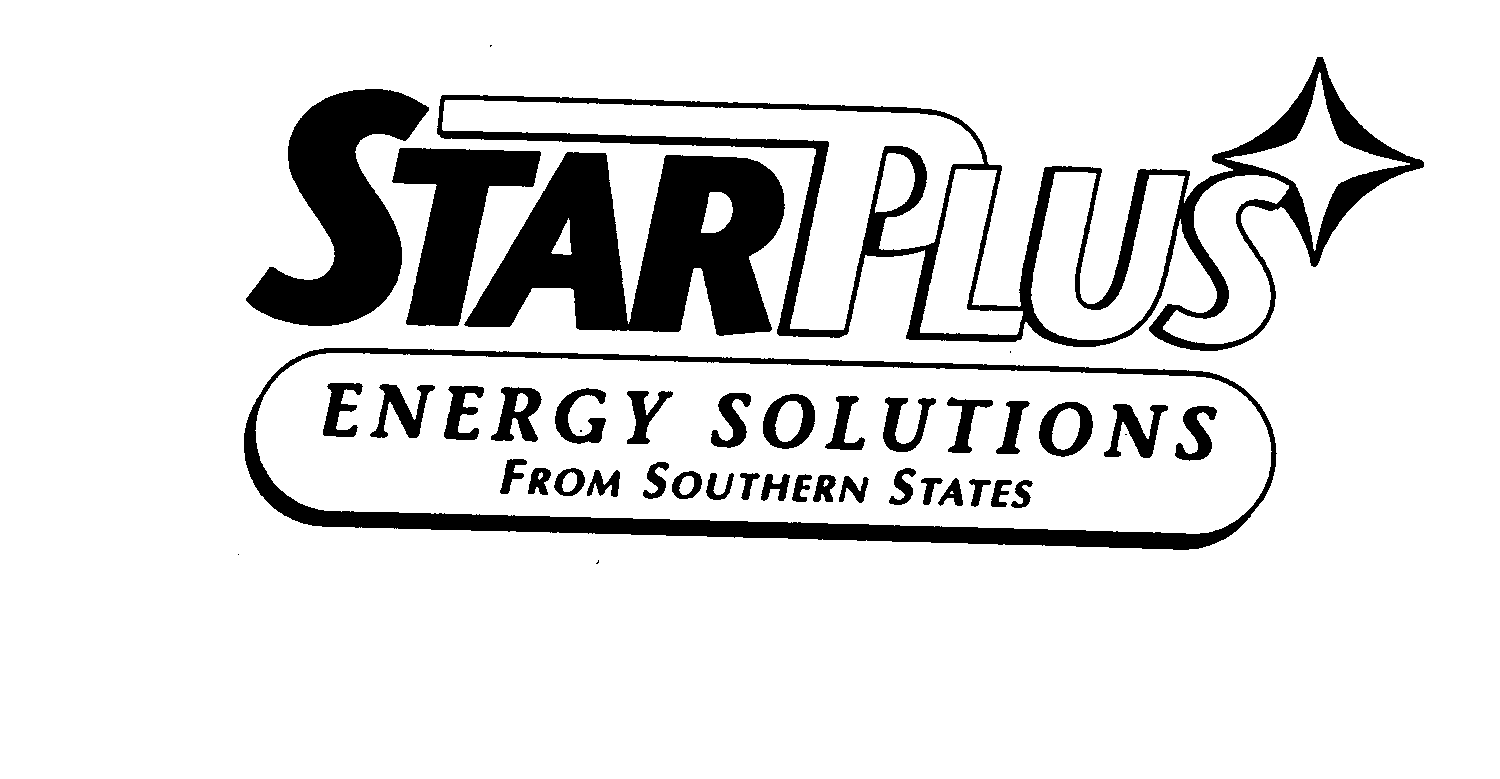 Trademark Logo STARPLUS ENERGY SOLUTIONS FROM SOUTHERN STATES