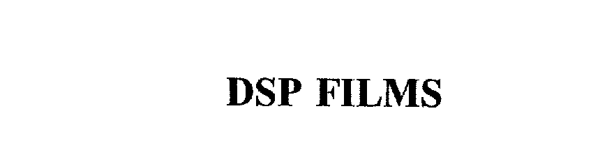 Trademark Logo DSP FILMS