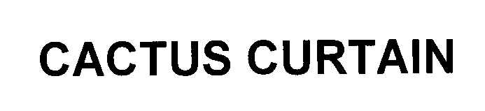  CACTUS CURTAIN