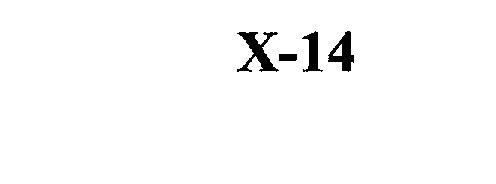 Trademark Logo X-14