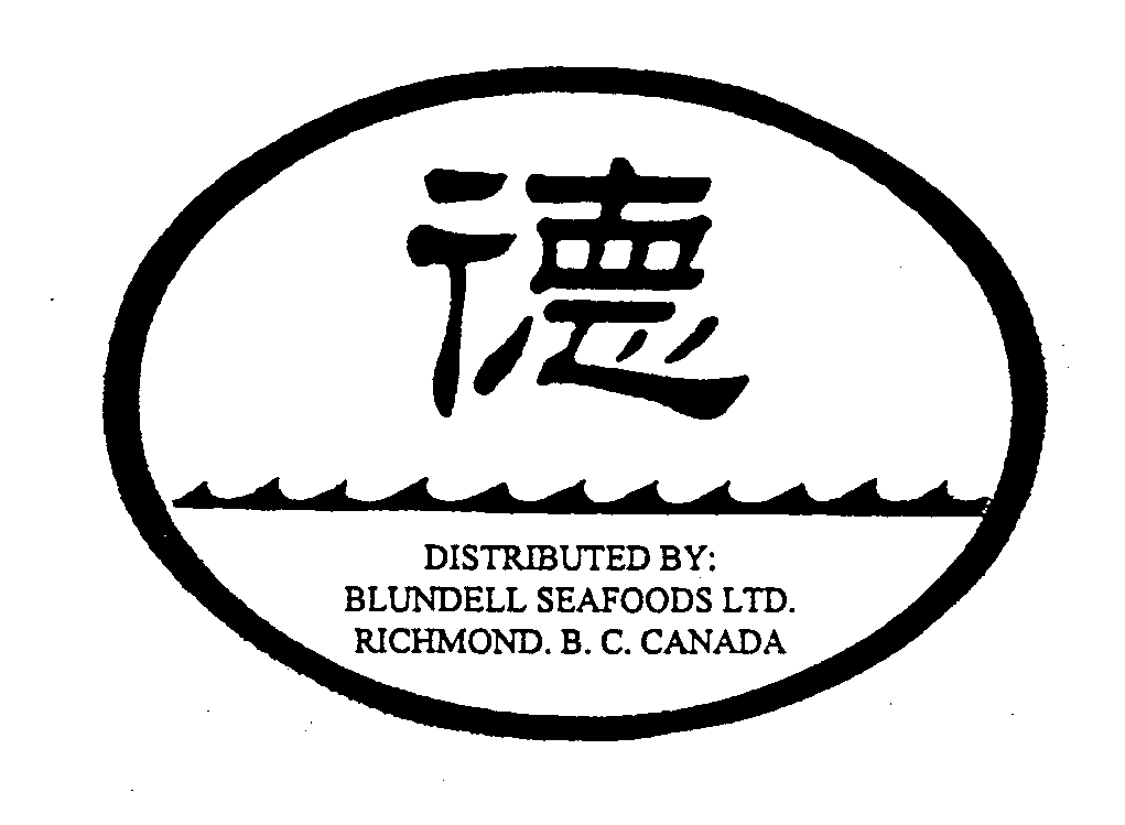 Trademark Logo DISTRIBUTED BY: BLUNDELL SEAFOODS LTD. RICHMOND. B.C. CANADA