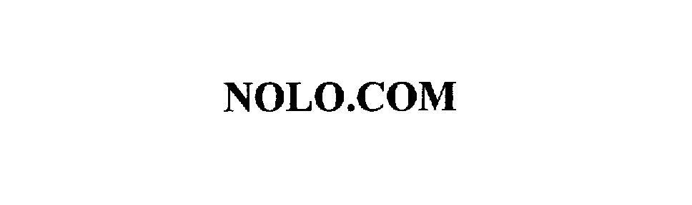 Trademark Logo NOLO.COM