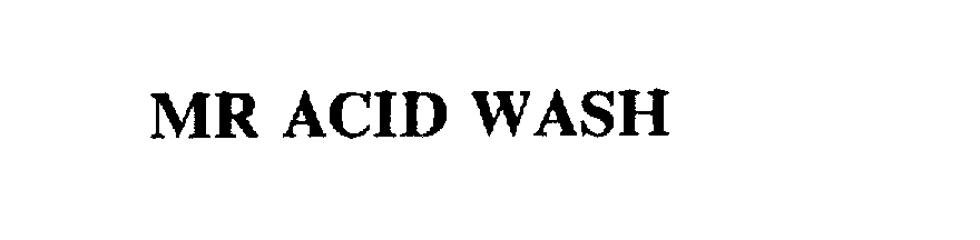 MR ACID WASH