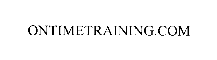  ONTIMETRAINING.COM