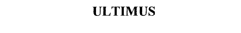 Trademark Logo ULTIMUS