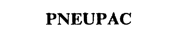 Trademark Logo PNEUPAC