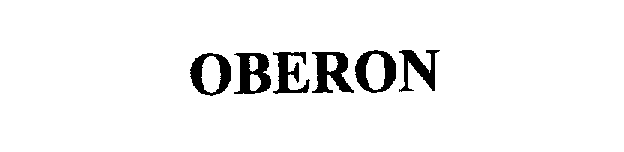 Trademark Logo OBERON