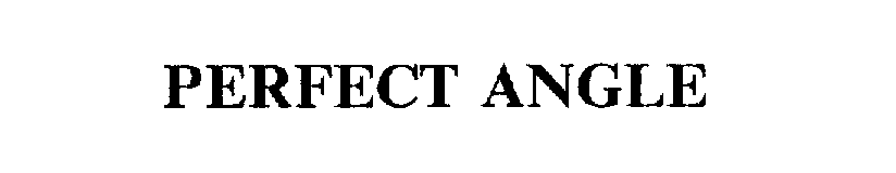 Trademark Logo PERFECT ANGLE