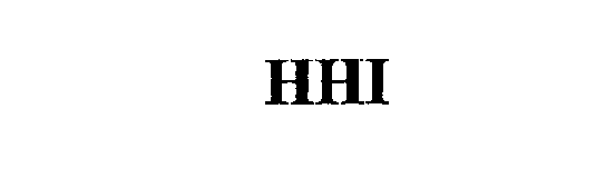 Trademark Logo HHI