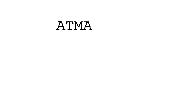 Trademark Logo ATMA