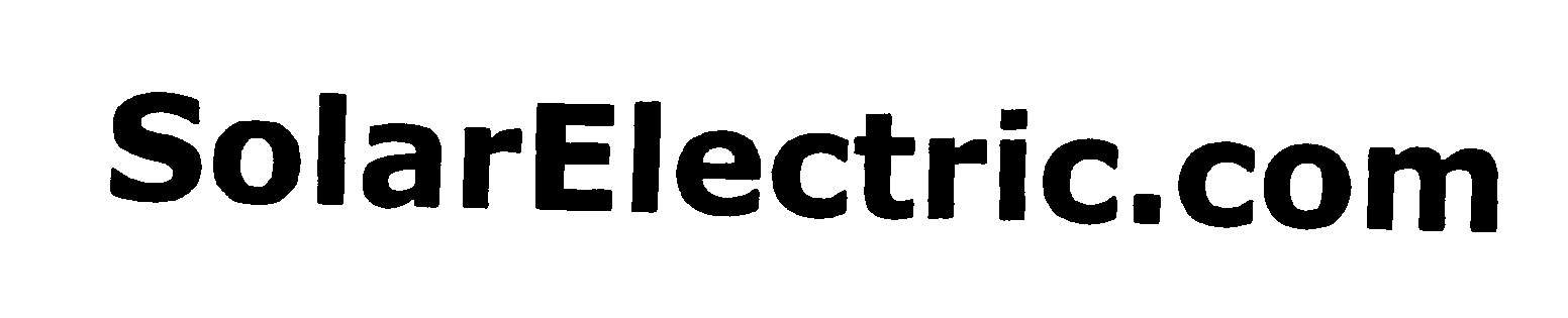 Trademark Logo SOLARELECTRIC.COM