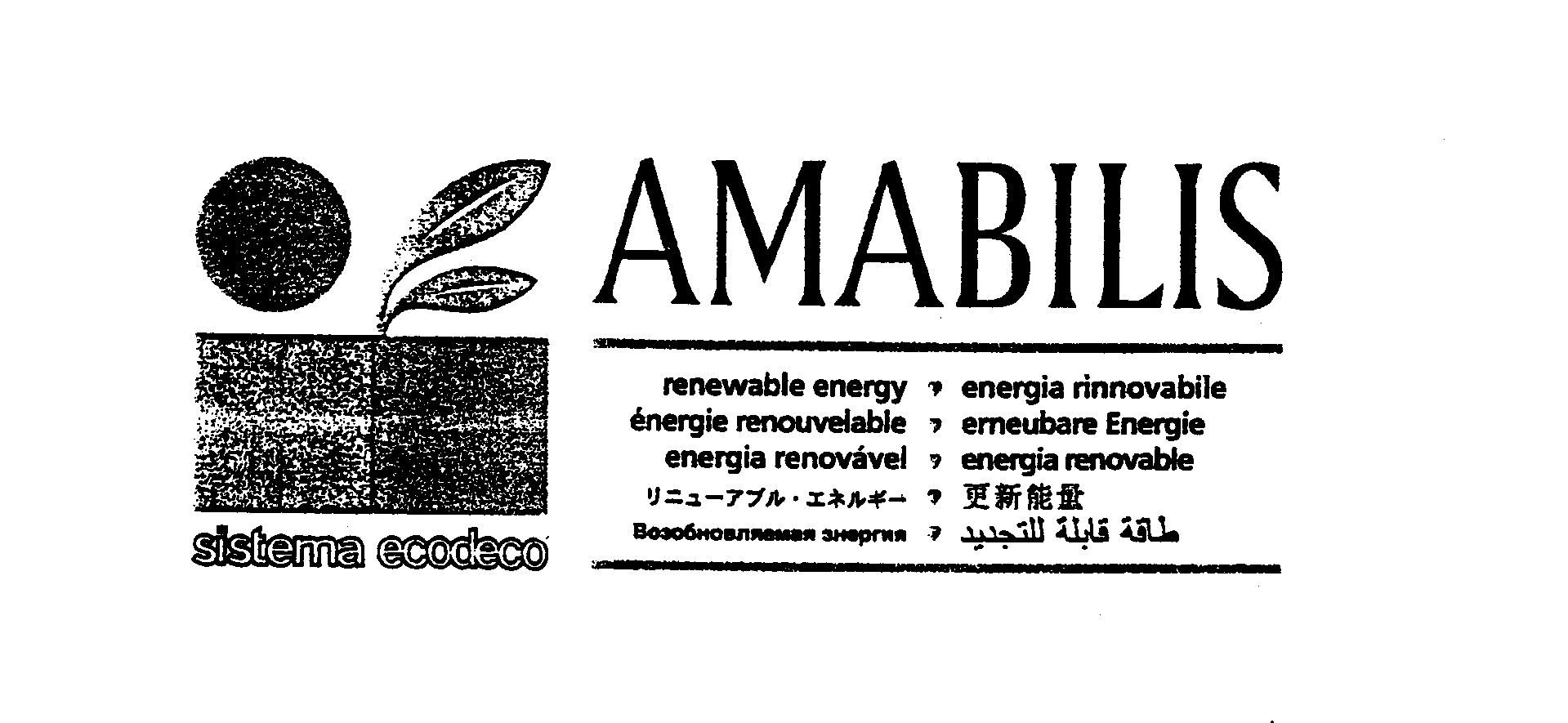 Trademark Logo AMABILIS RENEWABLE ENERGY
