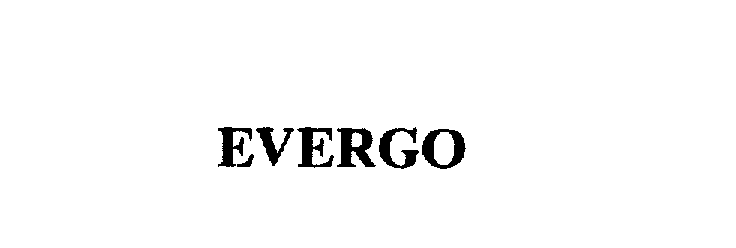 Trademark Logo EVERGO