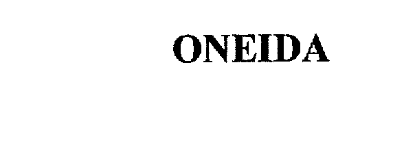Trademark Logo ONEIDA