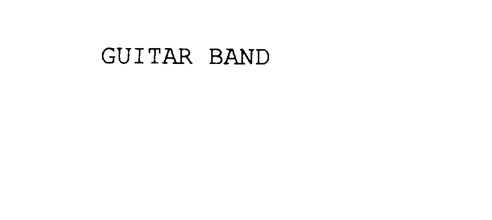  GUITAR BAND