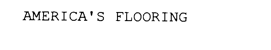  AMERICA'S FLOORING