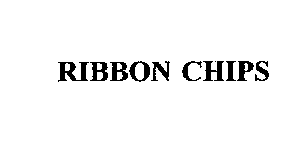 Trademark Logo RIBBON CHIPS