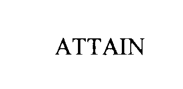 Trademark Logo ATTAIN