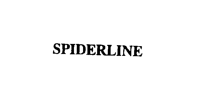 Trademark Logo SPIDERLINE