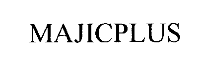 Trademark Logo MAJICPLUS