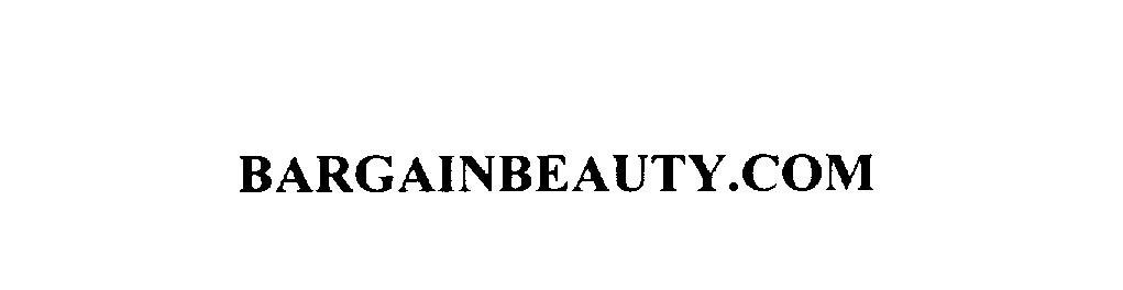 Trademark Logo BARGAINBEAUTY.COM