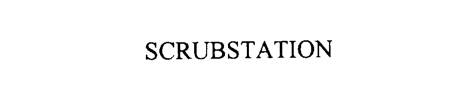 Trademark Logo SCRUBSTATION