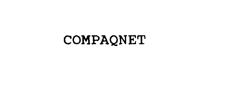 Trademark Logo COMPAQNET