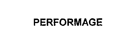 Trademark Logo PERFORMAGE