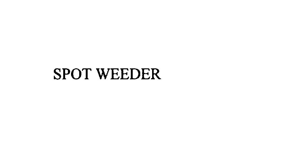 SPOT WEEDER