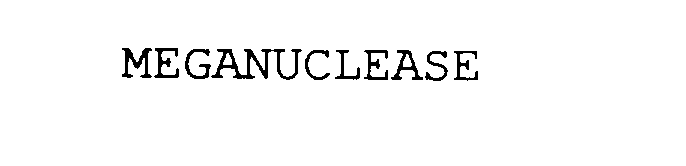 Trademark Logo MEGANUCLEASE