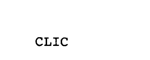 Trademark Logo CLIC