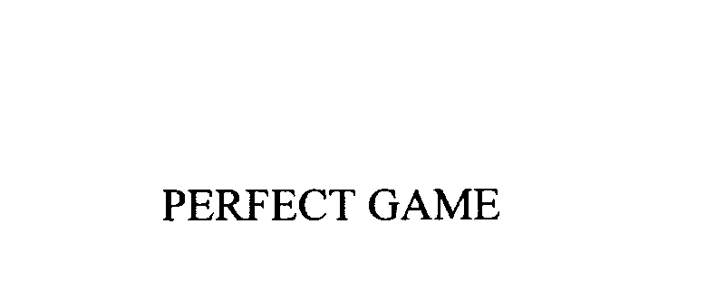 Trademark Logo PERFECT GAME