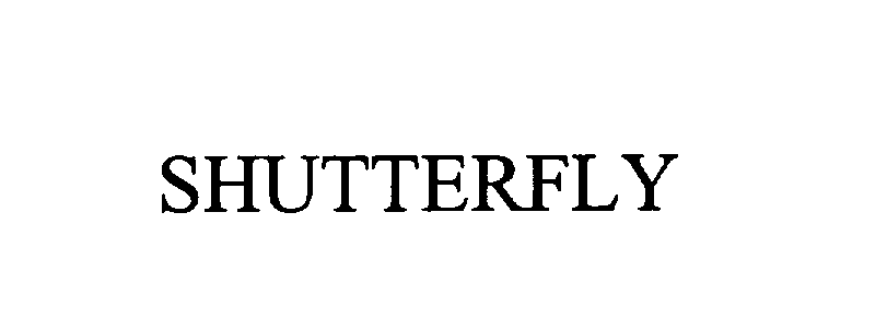 Trademark Logo SHUTTERFLY