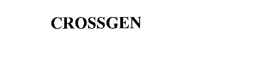  CROSSGEN