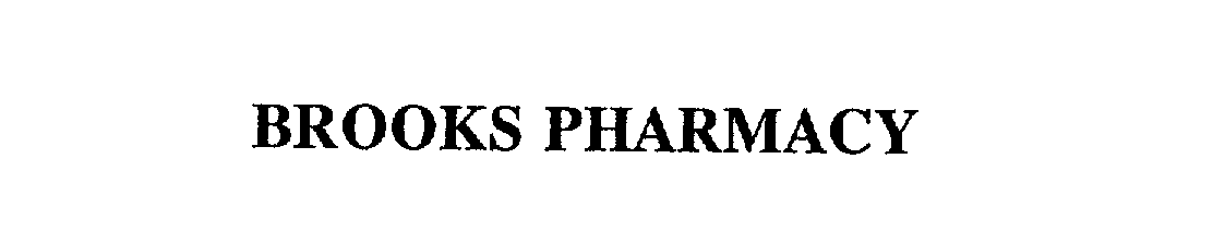 Trademark Logo BROOKS PHARMACY