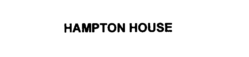 Trademark Logo HAMPTON HOUSE