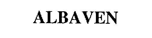 Trademark Logo ALBAVEN