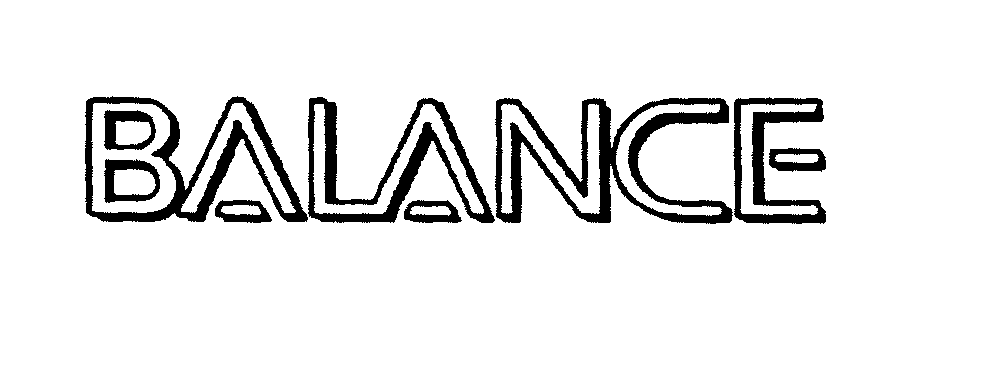 Trademark Logo BALANCE