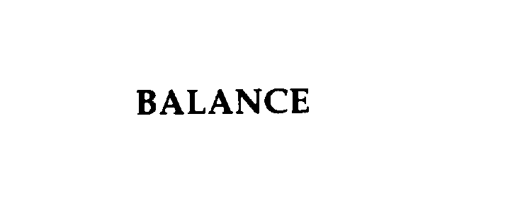  BALANCE