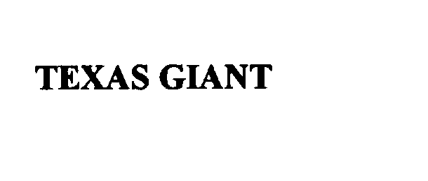  TEXAS GIANT