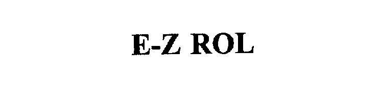  E-Z ROL