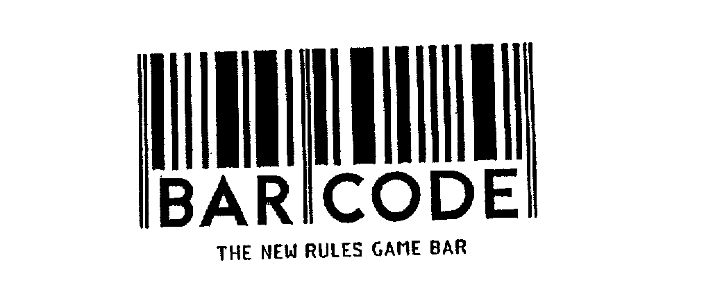  BAR CODE THE NEW RULES GAME BAR
