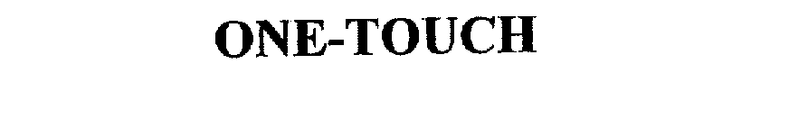 Trademark Logo ONE-TOUCH