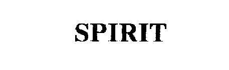 Trademark Logo SPIRIT