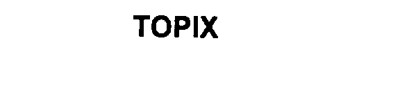 Trademark Logo TOPIX